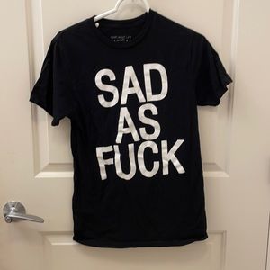 Sad AF emo night la tee